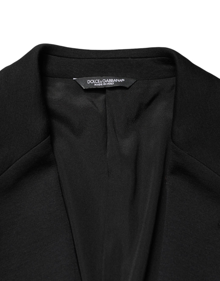 Dolce &amp; Gabbana Sample Sale Dolce &amp; Gabbana Black Wool Single Breasted 2 Button Blazer - | Designer outlet