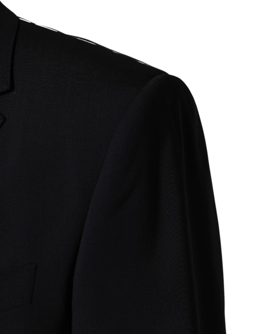 Dolce &amp; Gabbana Sample Sale Dolce &amp; Gabbana Black Wool Single Breasted 2 Button Blazer - | Designer outlet