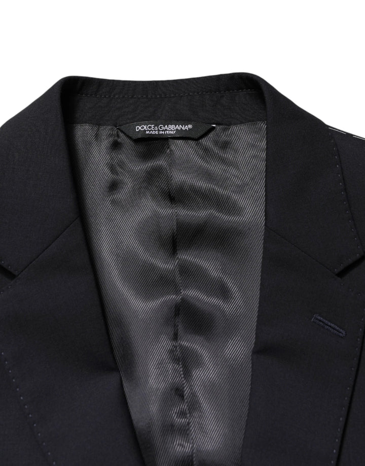 Dolce &amp; Gabbana Sample Sale Dolce &amp; Gabbana Black Wool Single Breasted 2 Button Blazer - | Designer outlet