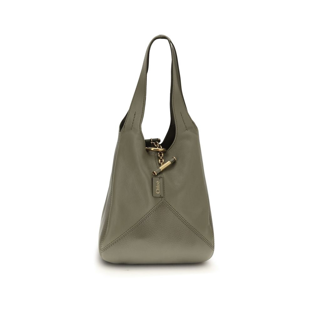 Chloé Green Buffalo Leather Shoulder Bag by Chloé outlet now on sale