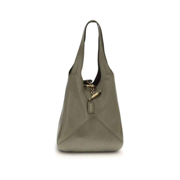 Chloé Green Buffalo Leather Shoulder Bag by Chloé outlet now on sale