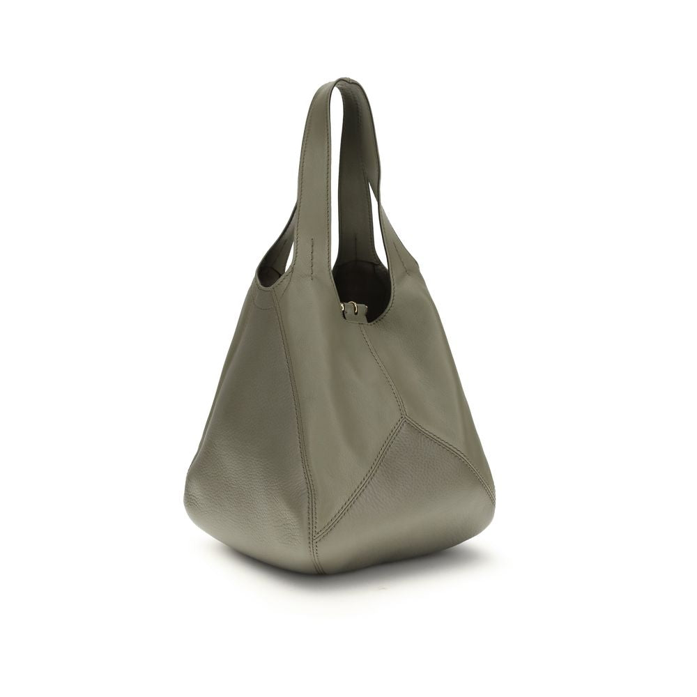 Chloé Green Buffalo Leather Shoulder Bag by Chloé outlet now on sale