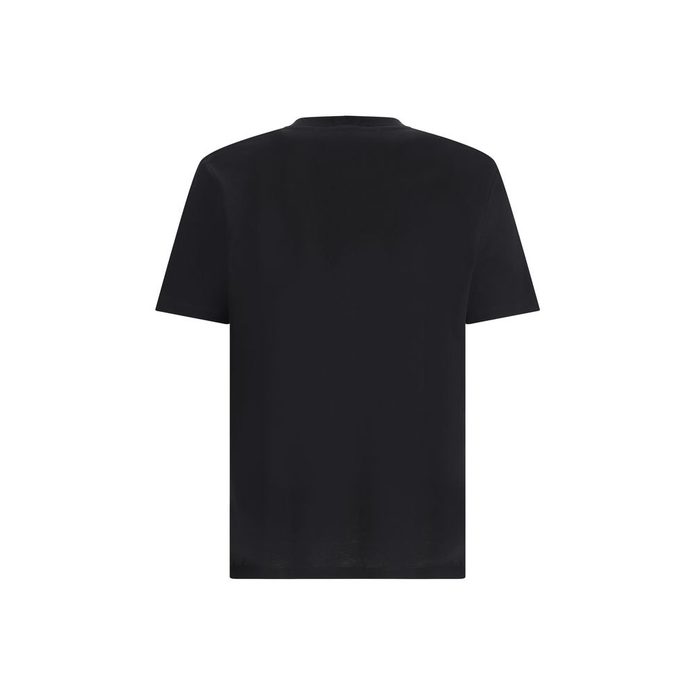 Balmain Black Cotton T-Shirt by Balmain outlet now on sale