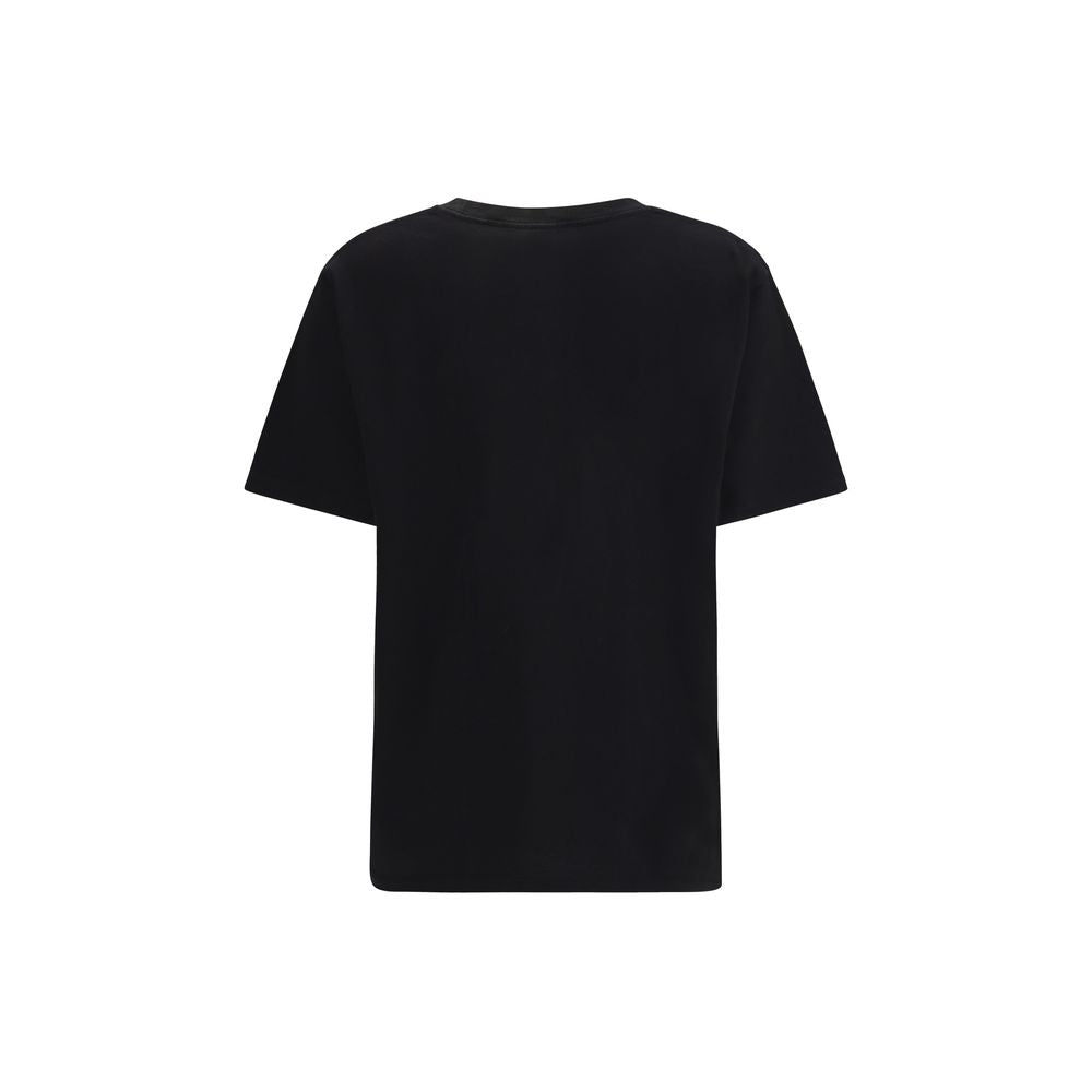 Chloé Black Cotton T-Shirt by Chloé outlet now on sale
