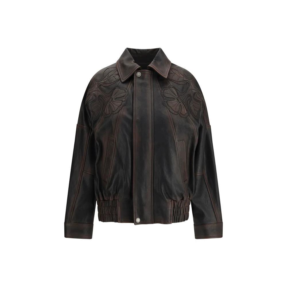 Golden Goose Sample Sale Golden Goose Brown Viscose Bomber - | Designer outlet
