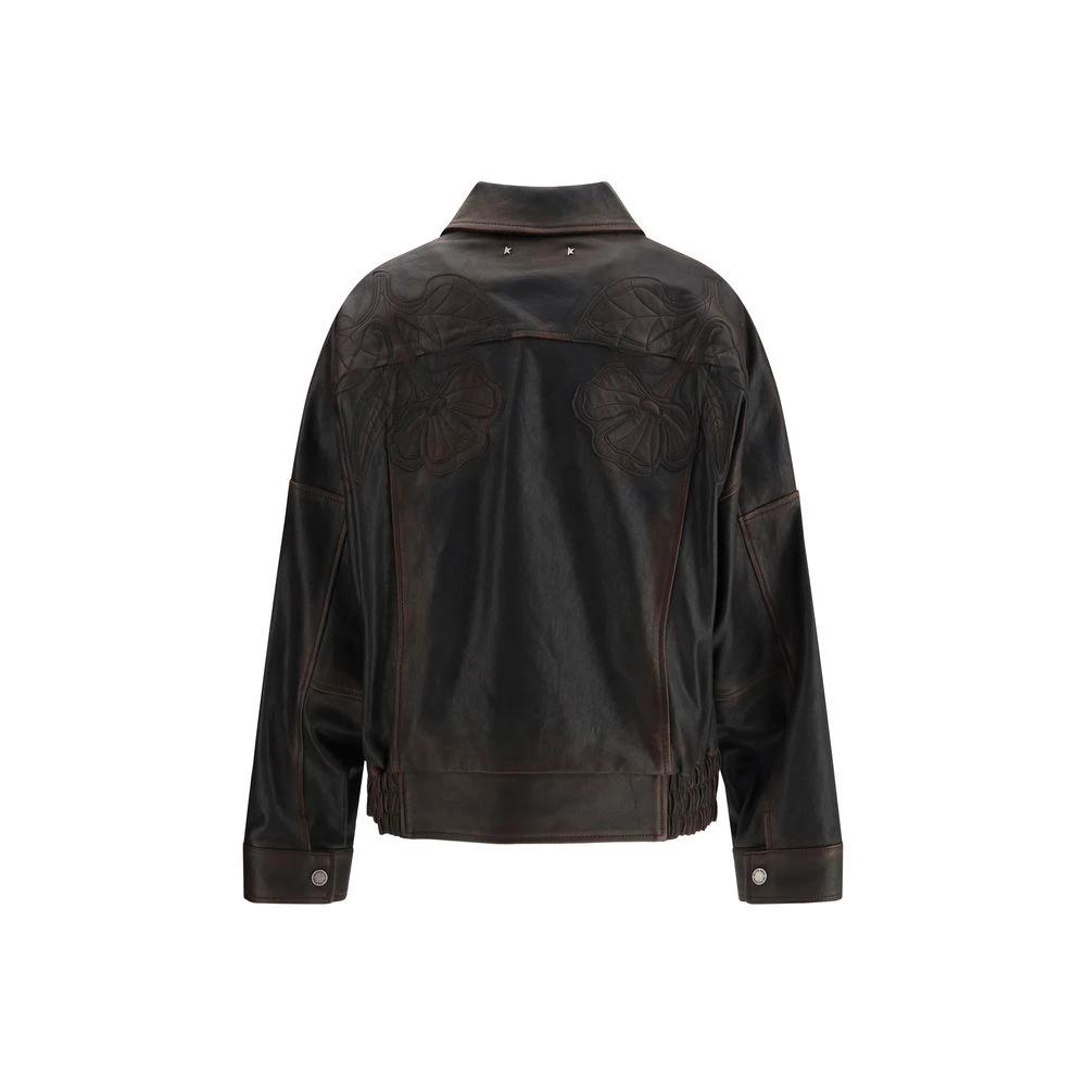 Golden Goose Sample Sale Golden Goose Brown Viscose Bomber - | Designer outlet