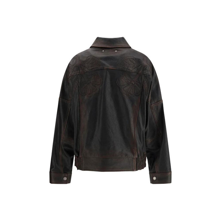Golden Goose Sample Sale Golden Goose Brown Viscose Bomber - | Designer outlet