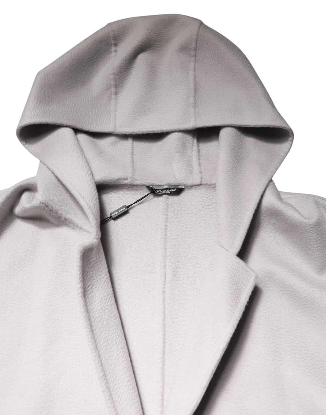 Dolce &amp; Gabbana Sample Sale Dolce &amp; Gabbana Off White Belted Long Trench Coat Men Jacket - | Designer outlet