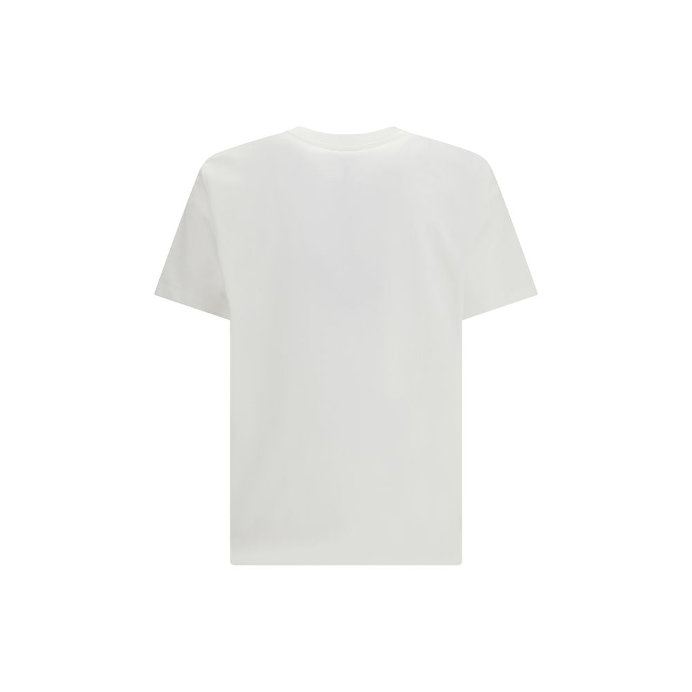 Balmain White Cotton T-Shirt by Balmain outlet now on sale