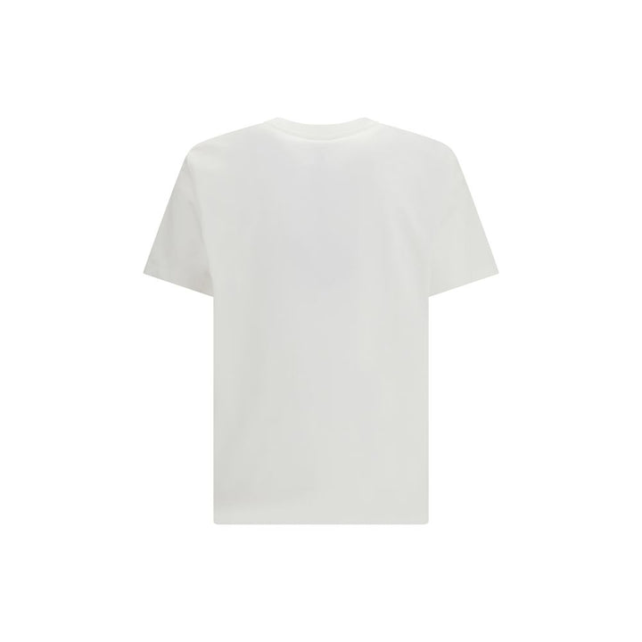 Balmain White Cotton T-Shirt by Balmain outlet now on sale