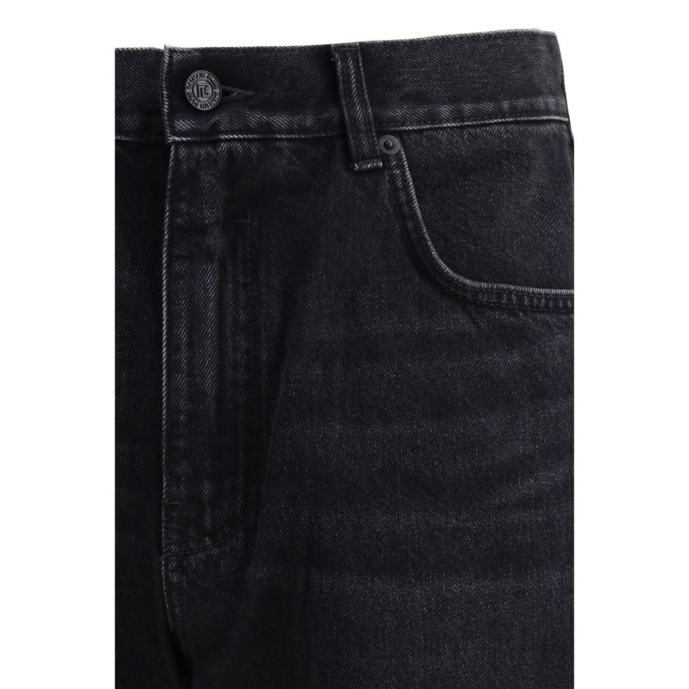 Balmain Black Cotton Jeans Denim by Balmain outlet now on sale