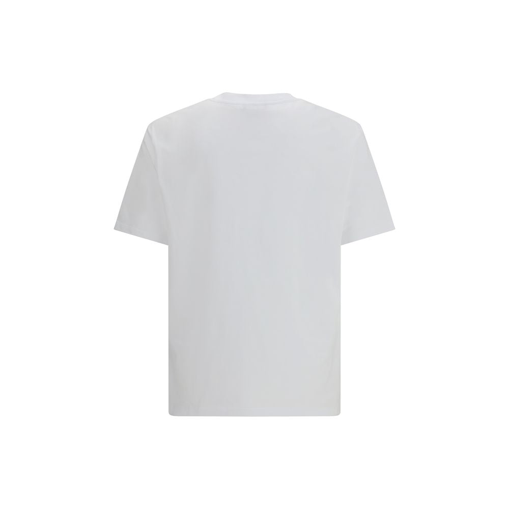 Balmain White Cotton T-Shirt by Balmain outlet now on sale