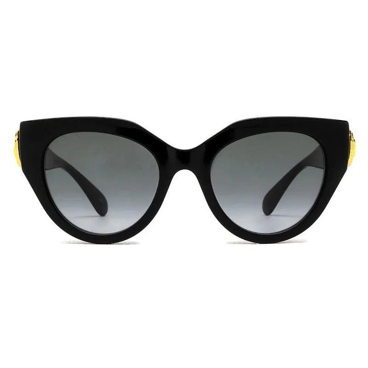 Gucci Sunglasses Cat Eye Full Rim, Black Frame and Grey Gradient Lens GG1408S001