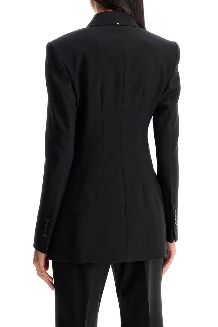 Sportmax 'adamo Double-Breasted Stretch Wool