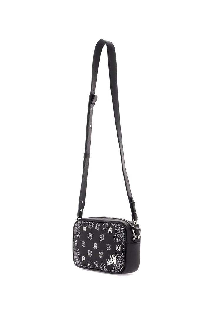 Amiri 'bandana Embroidered Camera Bag With