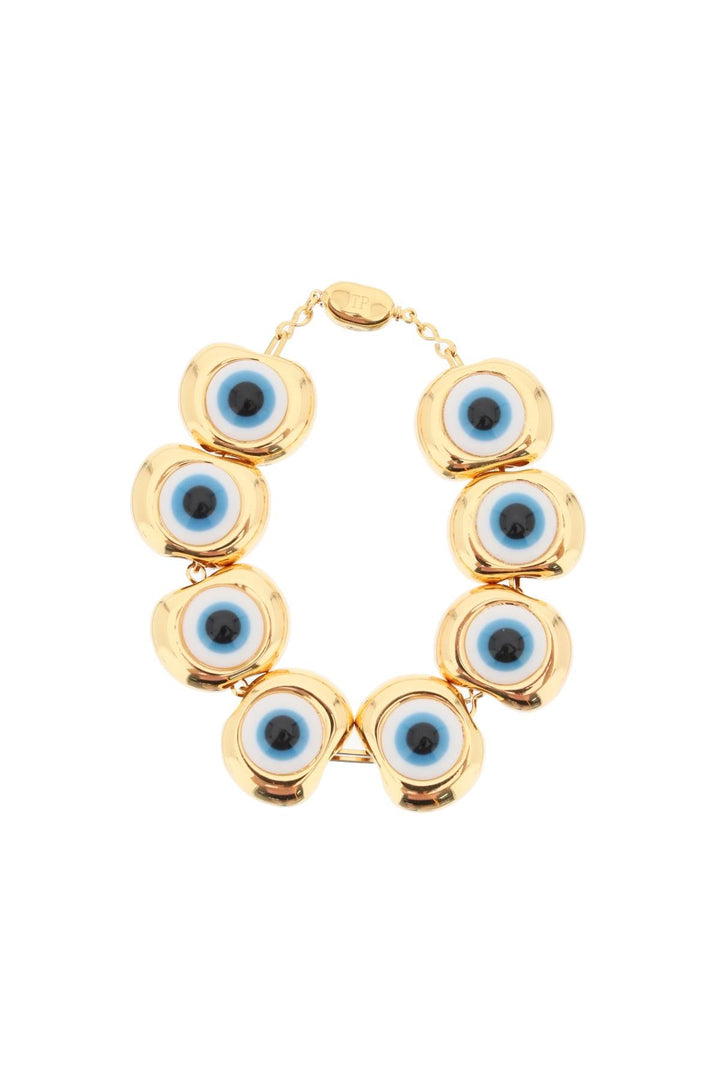 Timeless Pearly Bracelet With Eyes