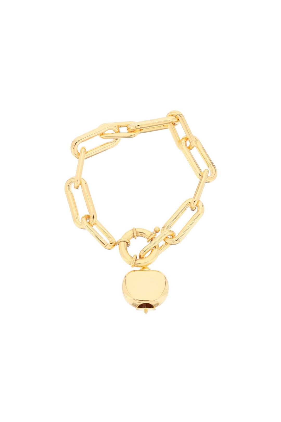 Timeless Pearly Chain Bracelet With Charm