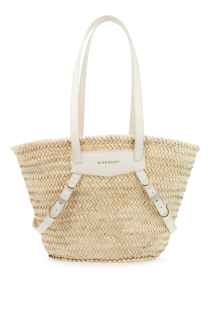 Givenchy Raffia Voyou Medium Shoulder Bag