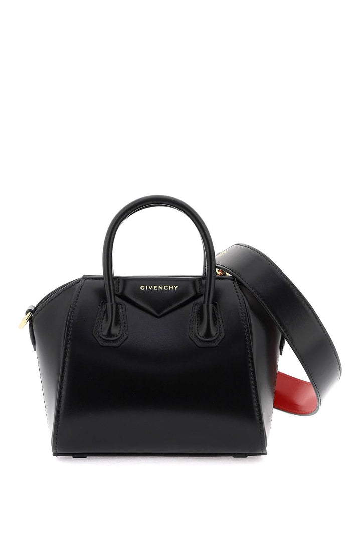 Givenchy Box Leather 'antigona Toy' Bag