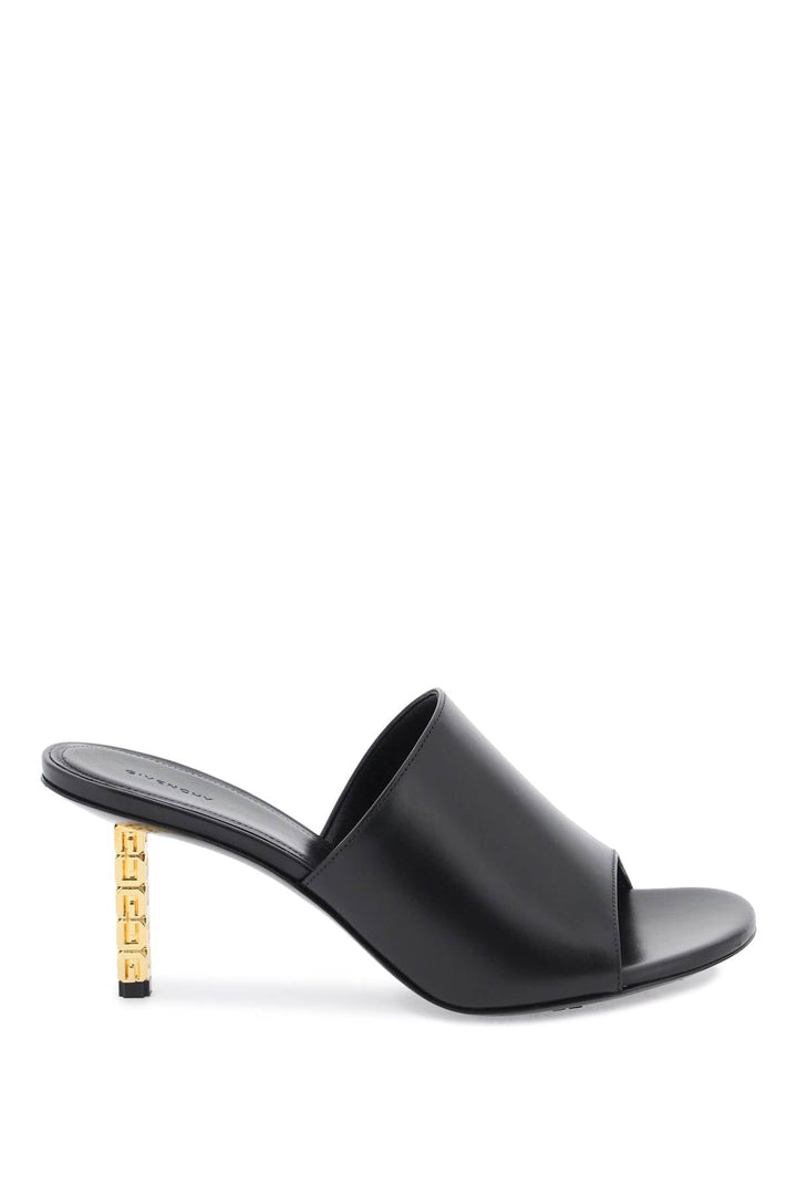 Givenchy G Cube Leather Mules