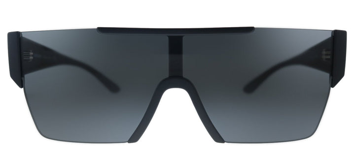 Burberry BE 4291 346487 Rectangle Plastic Black Sunglasses with Black Lens