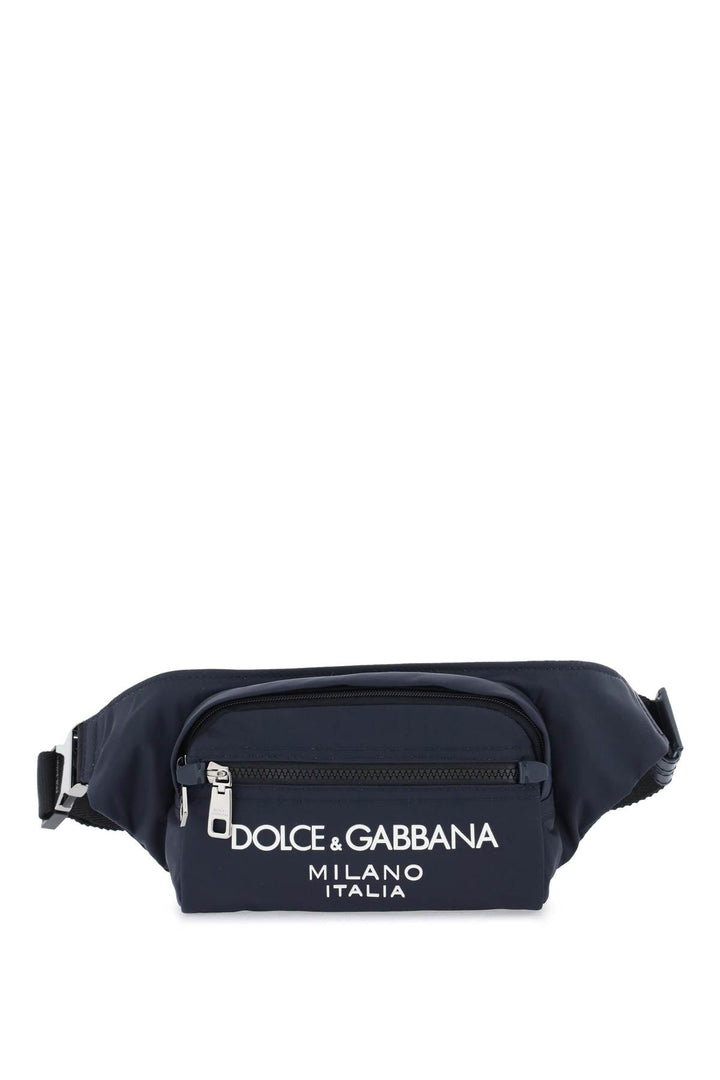 Dolce &amp; Gabbana 徽标尼龙腰包