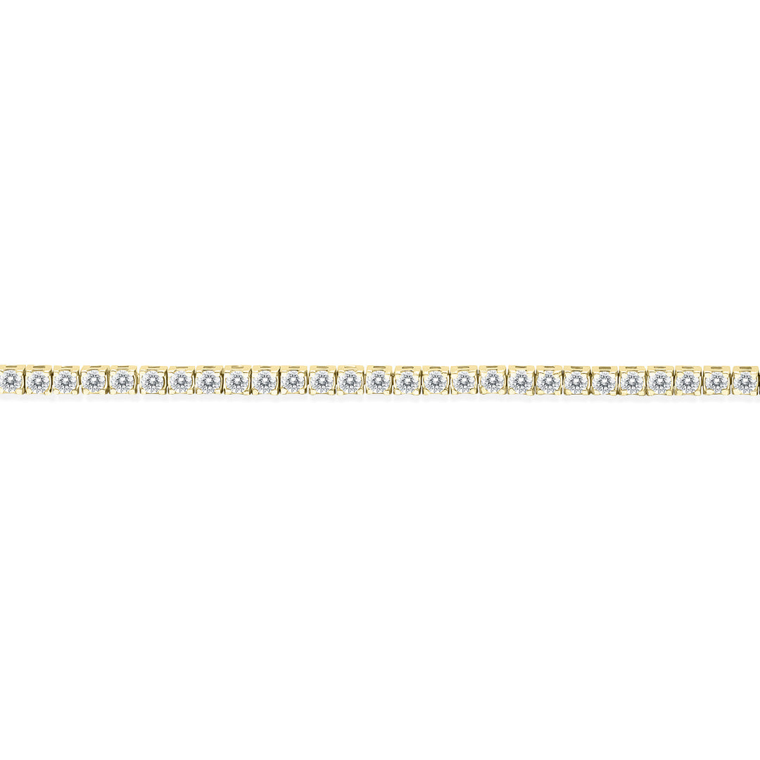 2 Carat Tw Diamond Tennis Bracelet In 14K Yellow Gold