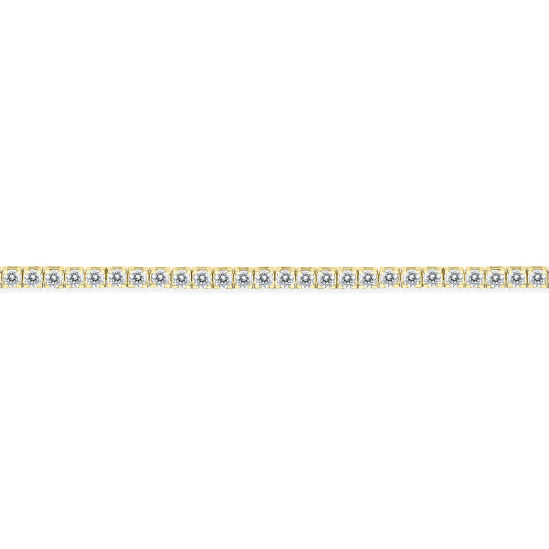 4 Carat Tw Diamond Tennis Bracelet In 14K Yellow Gold