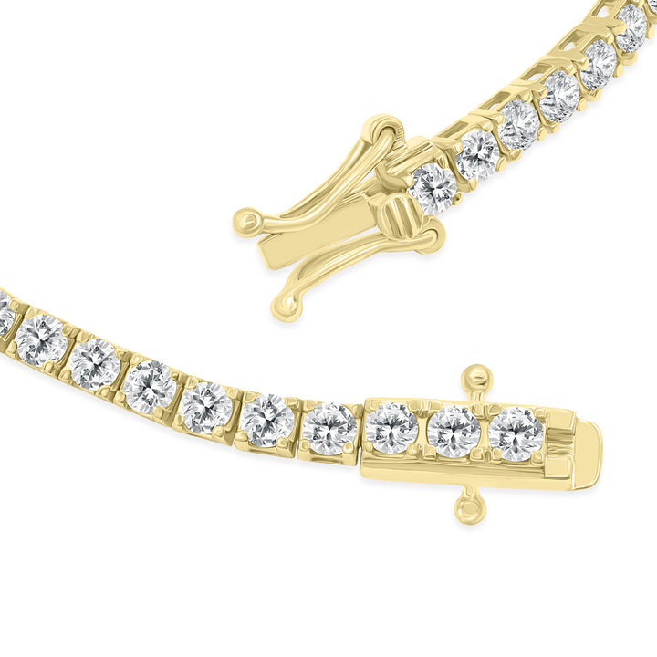 6 Carat Tw Diamond Tennis Bracelet In 14K Yellow Gold