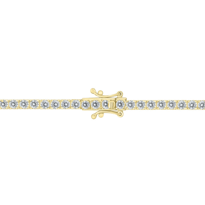 6 Carat Tw Diamond Tennis Bracelet In 14K Yellow Gold