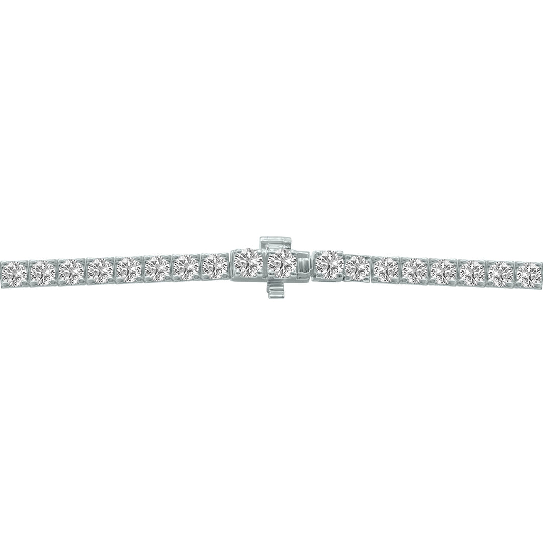 6 Carat Tw Lab Grown Diamond Tennis Bracelet In 14K White Gold