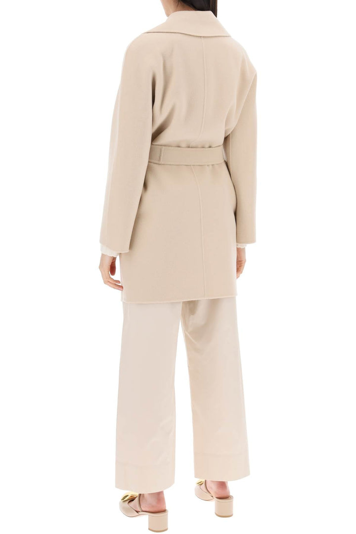 Max Mara Studio "canary Wool And Cashmere Coat