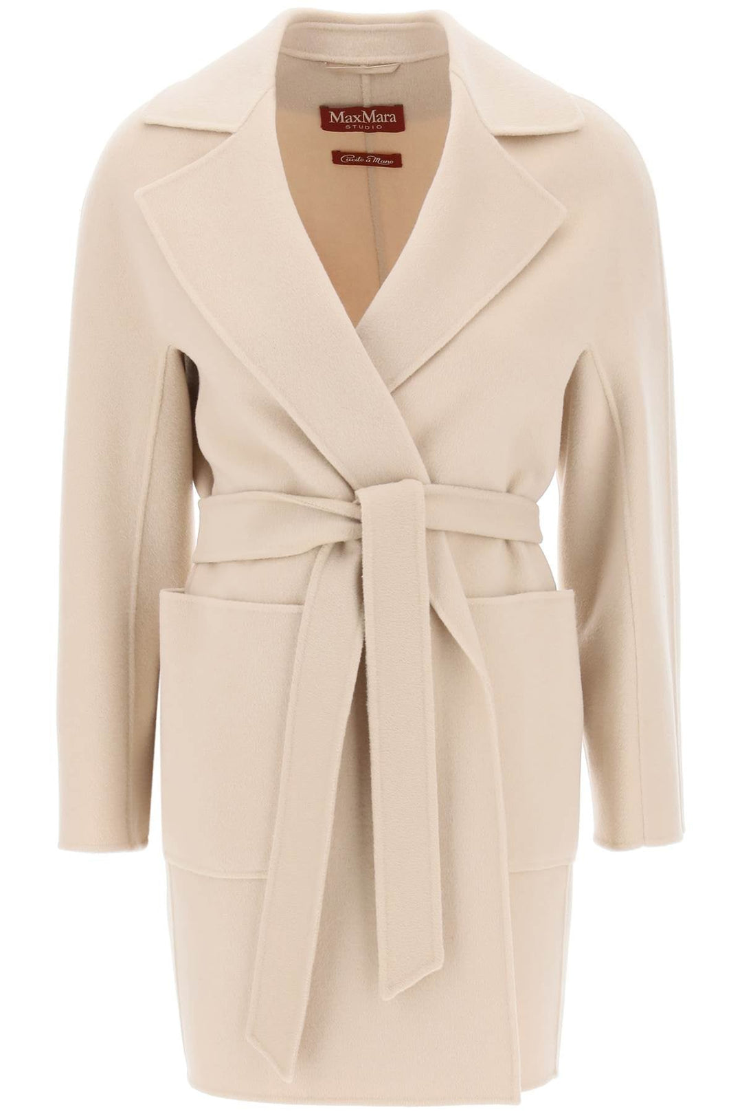 Max Mara Studio "canary Wool And Cashmere Coat