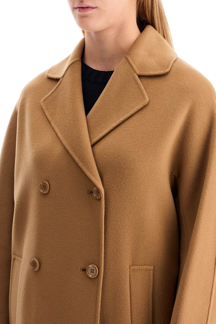 S Max Mara Double-Breasted Wool Coat