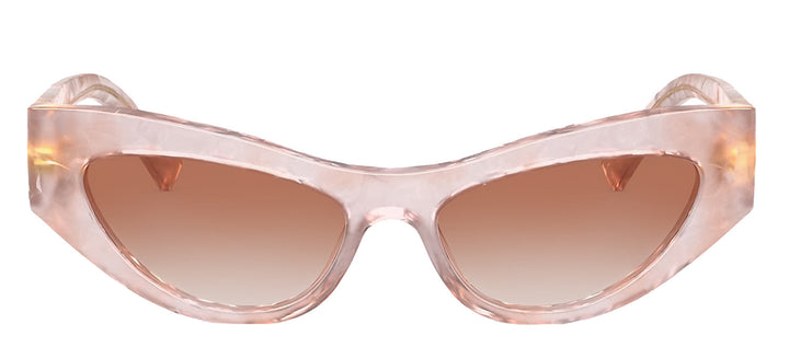 Dolce & Gabbana DG 4450 323113 Cat-Eye Plastic Pink Sunglasses with Pink Gradient Lens