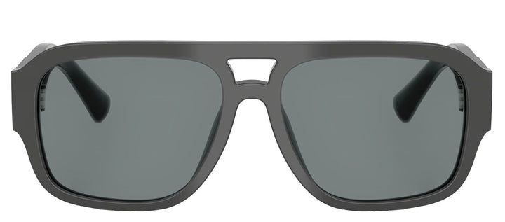 DOLCE & GABBANA DG 4506 3090/1 Pilot Grey Acetate Sunglasses with Grey Lens