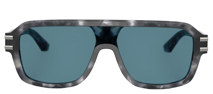 DOLCE & GABBANA DG 4507 3445/1 Pilot Grey Havana Acetate Sunglasses with Grey Lens