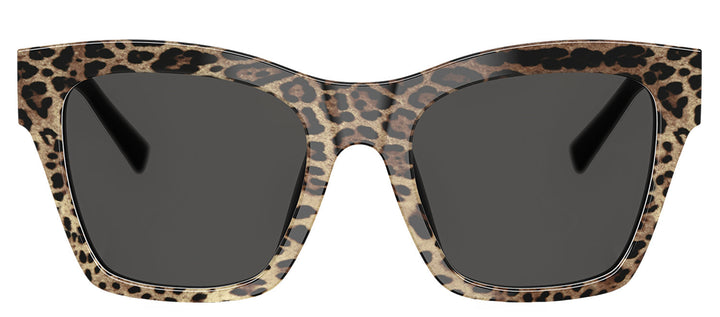 Dolce & Gabbana DG 4512 316387 Square Plastic Multicolor Sunglasses with Grey Lens