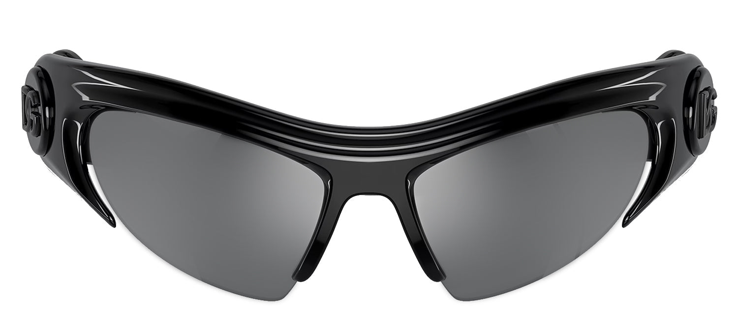 サングラス DOLCE & GABBANA Woman Sunglasses Black 0DG6192 501/6G DOLCE & GABBANA DG6192 501/6G Sunglasses Black Frame Grey