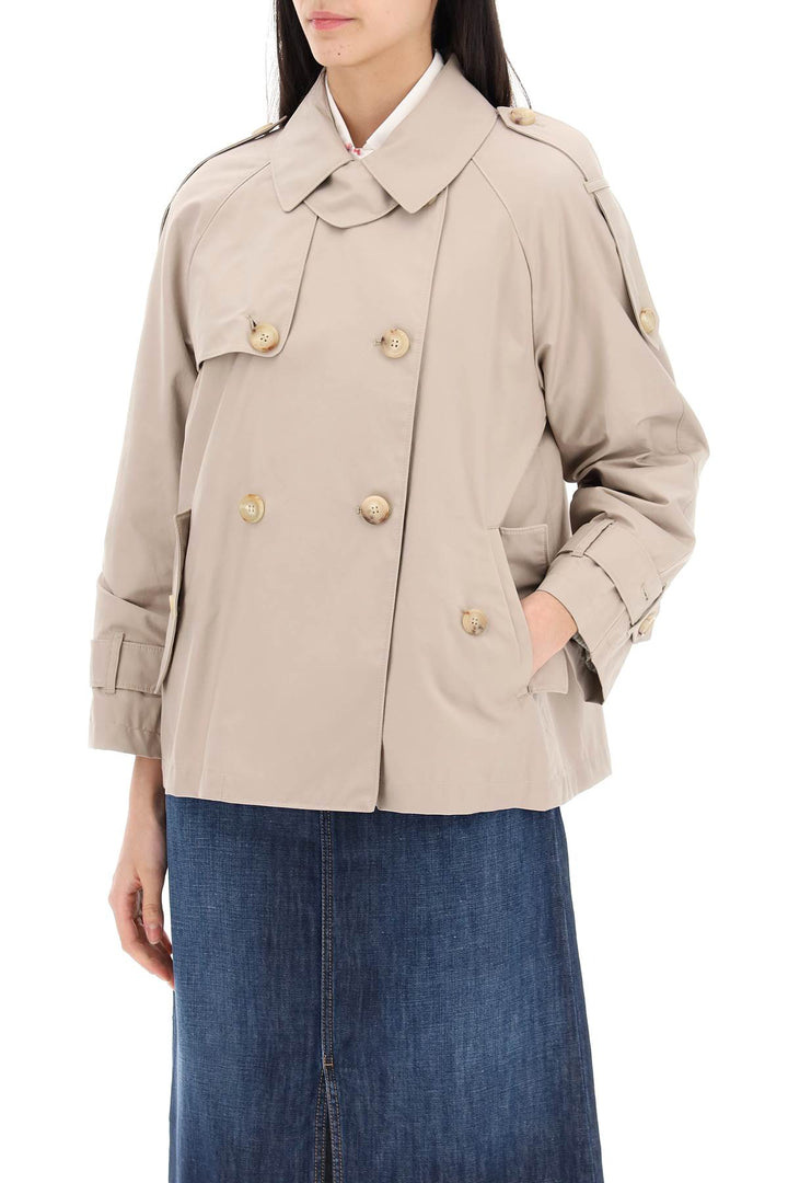 Max Mara The Cube Waterproof Trench Coat