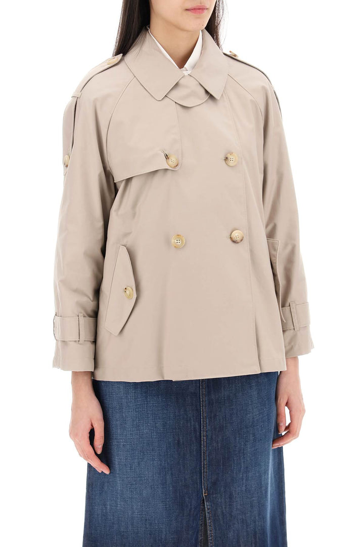 Max Mara The Cube Waterproof Trench Coat