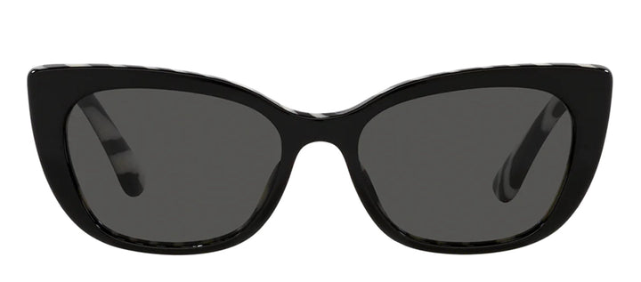 Dolce & Gabbana KIDS DX 4427 337287 Cat-Eye Plastic Black Sunglasses with Grey Lens