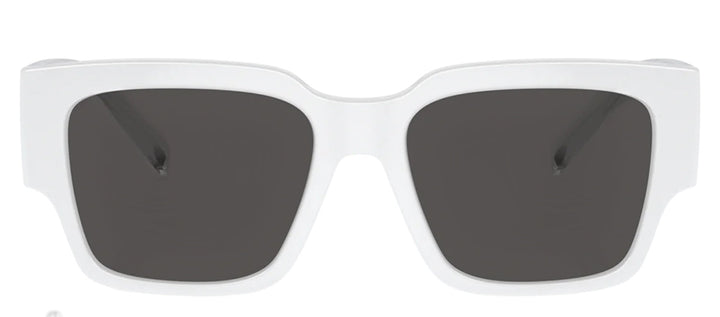 Dolce & Gabbana KIDS DX 6004 331287 Square Plastic White Sunglasses with Grey Lens