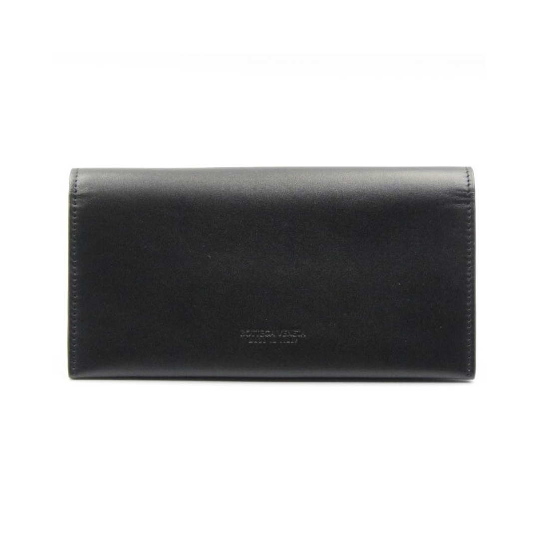 Bottega Veneta Black Leather Wallet