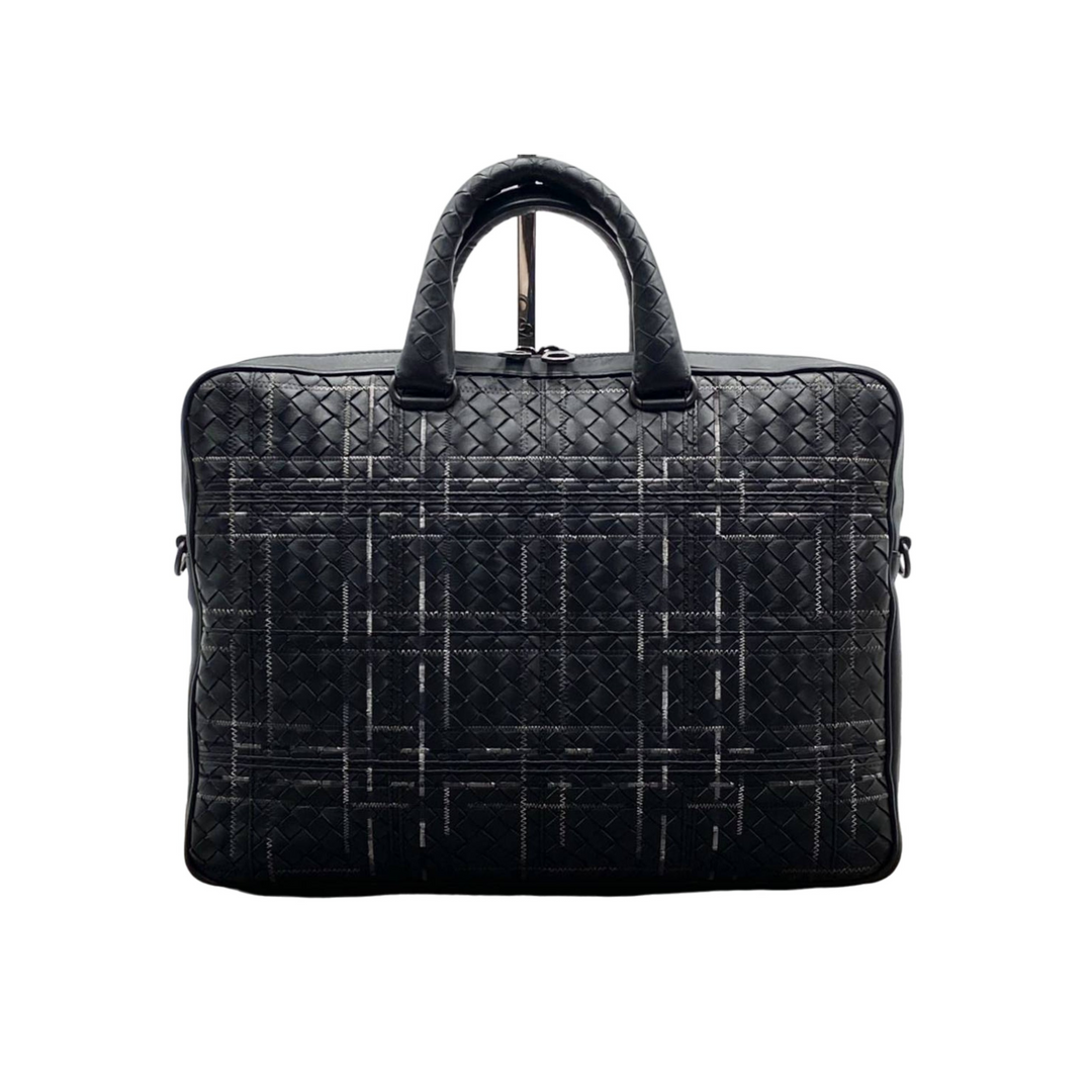 Bottega Veneta Atlas Intrecciato Leather Briefcase