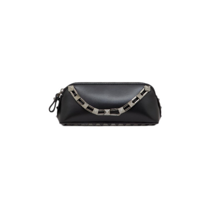 Valentino Garavani Mini Rockstud Shiny Calfskin Clutch