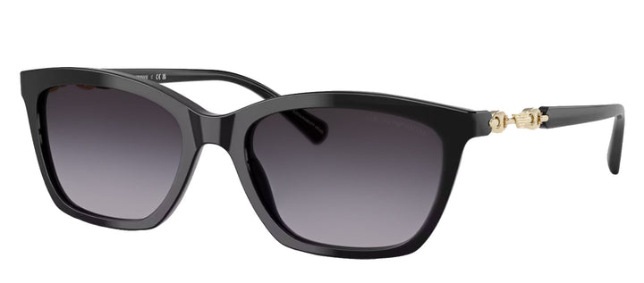 Emporio Armani EA 4238 50178G Cat-Eye Plastic Black Sunglasses with Grey Gradient Lens