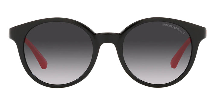 Emporio Armani KIDS EK 4185 50178G Phantos Plastic Black Sunglasses with Grey Gradient Lens