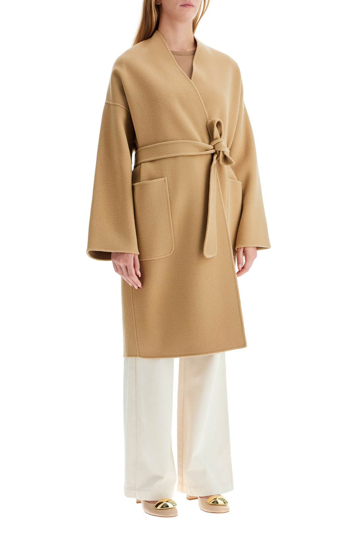 Weekend Max Mara Eris Midi Wrap Coat With Robe