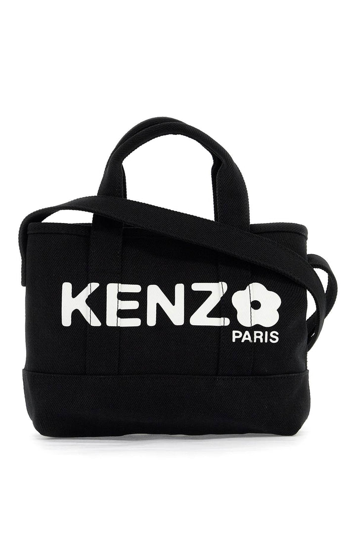 Small Kenzo Utility Denim Tote Bag